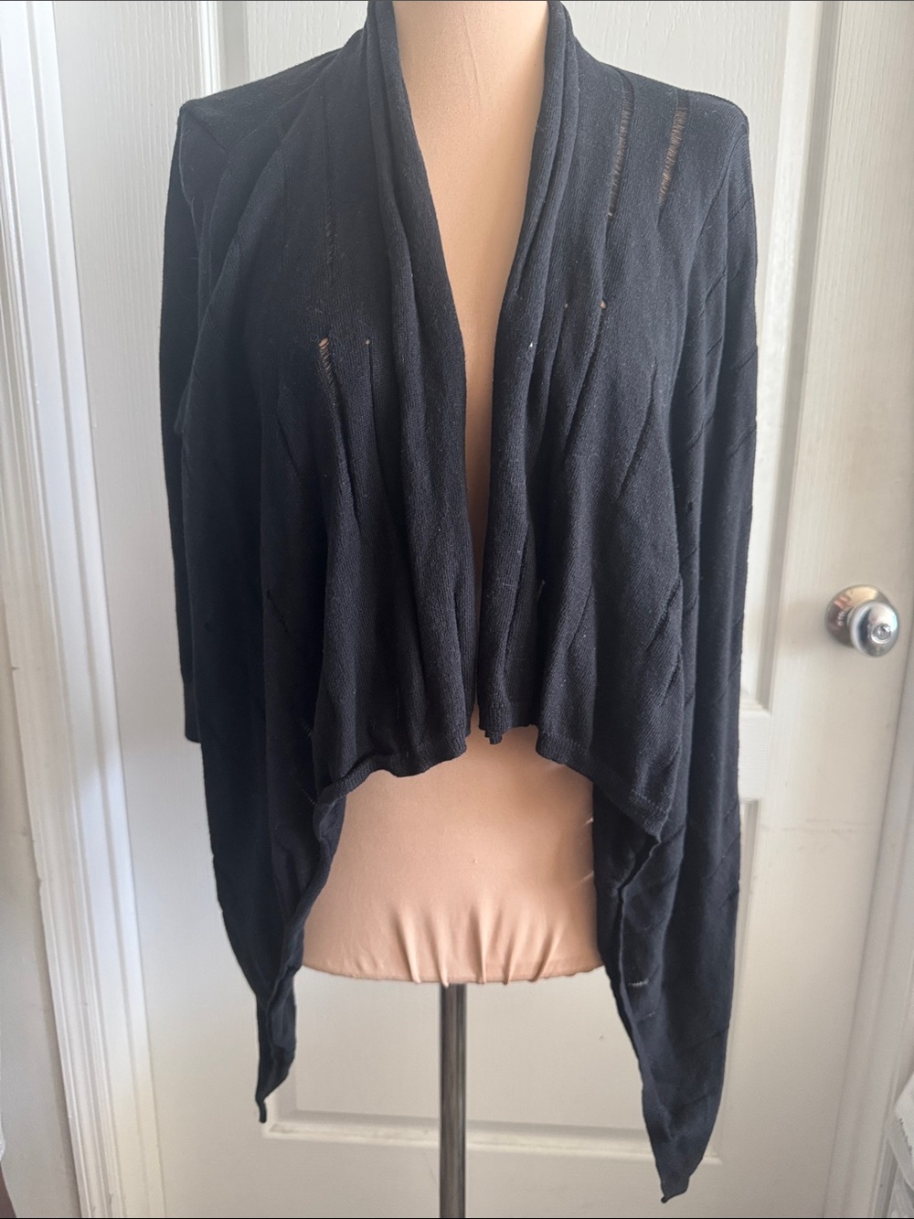 2B Bebe Black Knitted Cardigan